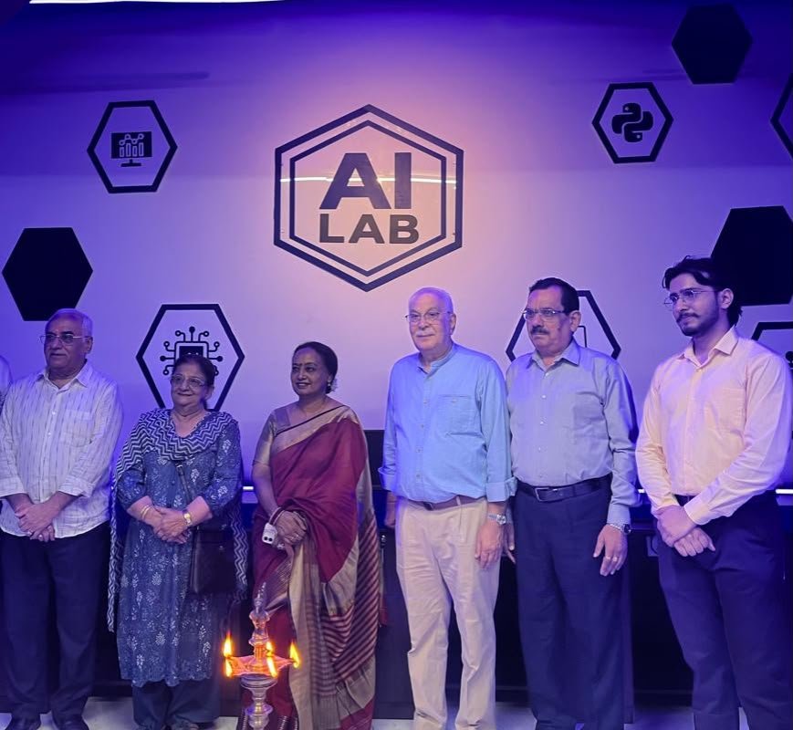 Today marked a historic  day at SDPS as we inaugurated a brand new state of the art ‘*Artificial Intelligence (AI) Lab’ in the school to provide our students with hands on experience in Coding, Robotics and Machine Learning and to make them future ready., S. D. Public School