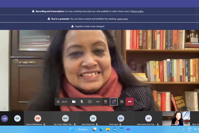 Microsoft Global Leaders Call Presenting Ours Showcase School Journey